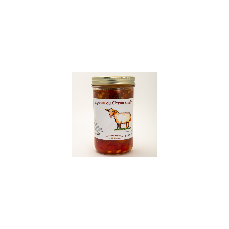 Agneau citron confit (Plap) 950g