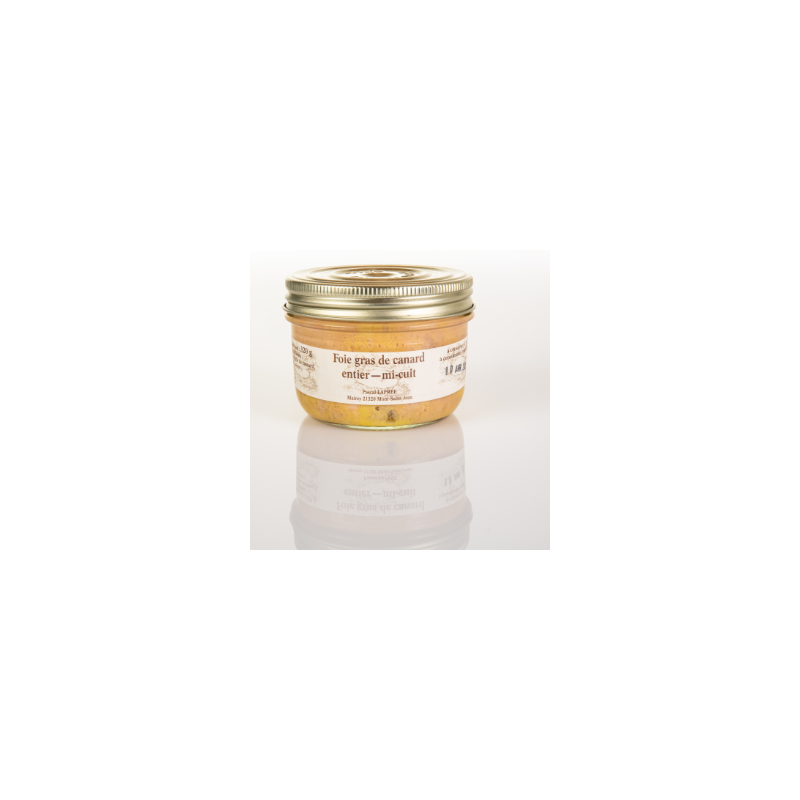 Canard foie gras entier mi-cuit (Plap) 180g