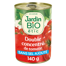 Double concentré tomates sans sel (LéaN) 140g