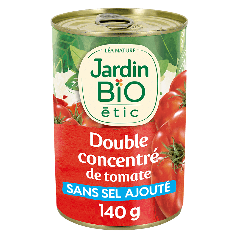 Double concentré tomates sans sel (LéaN) 140g