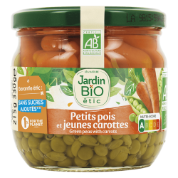 Petits pois carottes (LéaN) 660g