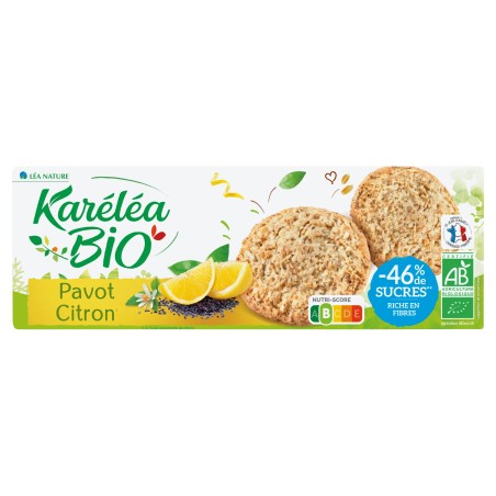 Sablés pavot citron (LéaN) 150g