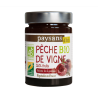 Confiture pêche vigne (Ethiquable) 320g