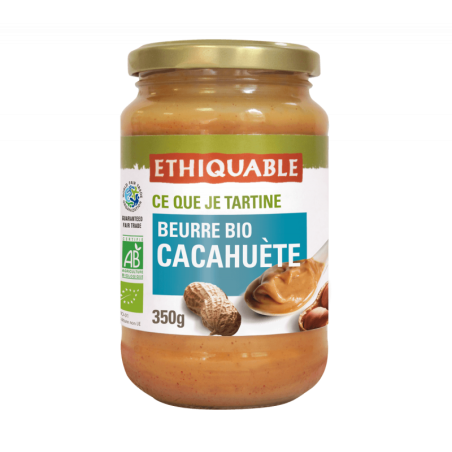 Beurre cacahuètes (Ethiquable) 350g