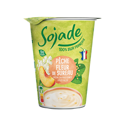 Sojade pêche fleur sureau (OAVFP) 400g