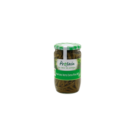 Haricots verts extra fins (OAVFP) 660g