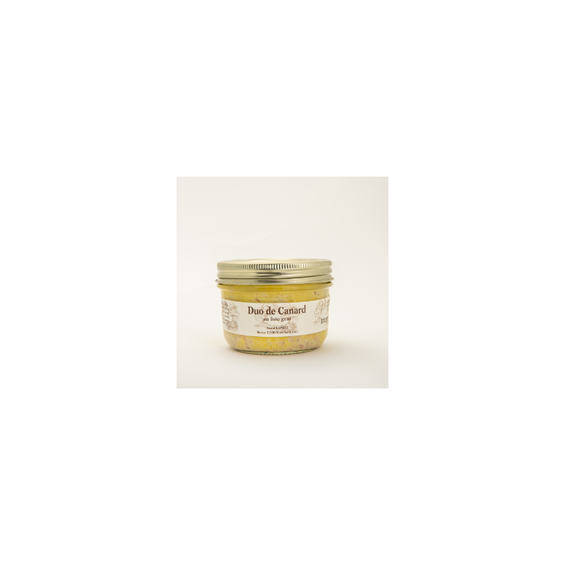 Canard foie gras duo (Plap) 180g