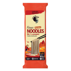 Nouilles fines riz 1/2 complet (OAVFP) 200g