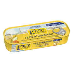 Filets maquereaux muscadet (OAVFP) 151g