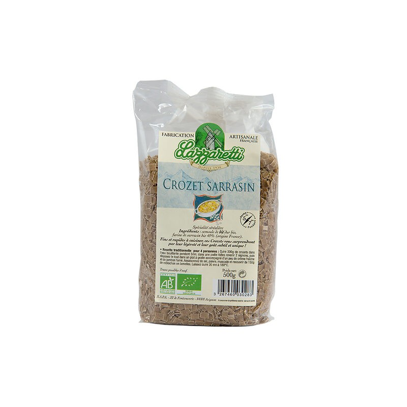 Crozet sarrasin 40% (SCEPI) 500g