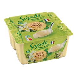 Dessert sojade vanille (OAVFP) 4x100g