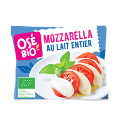 Mozzarella pasteurisée (OAVFP) 100g