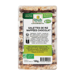 Galettes riz chocolat (OAVFP) 150g