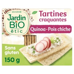 Tartines craquantes quinoa pois chiches (LéaN) 150g