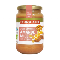 Crème tartiner amande miel (Ethiquable) 270g